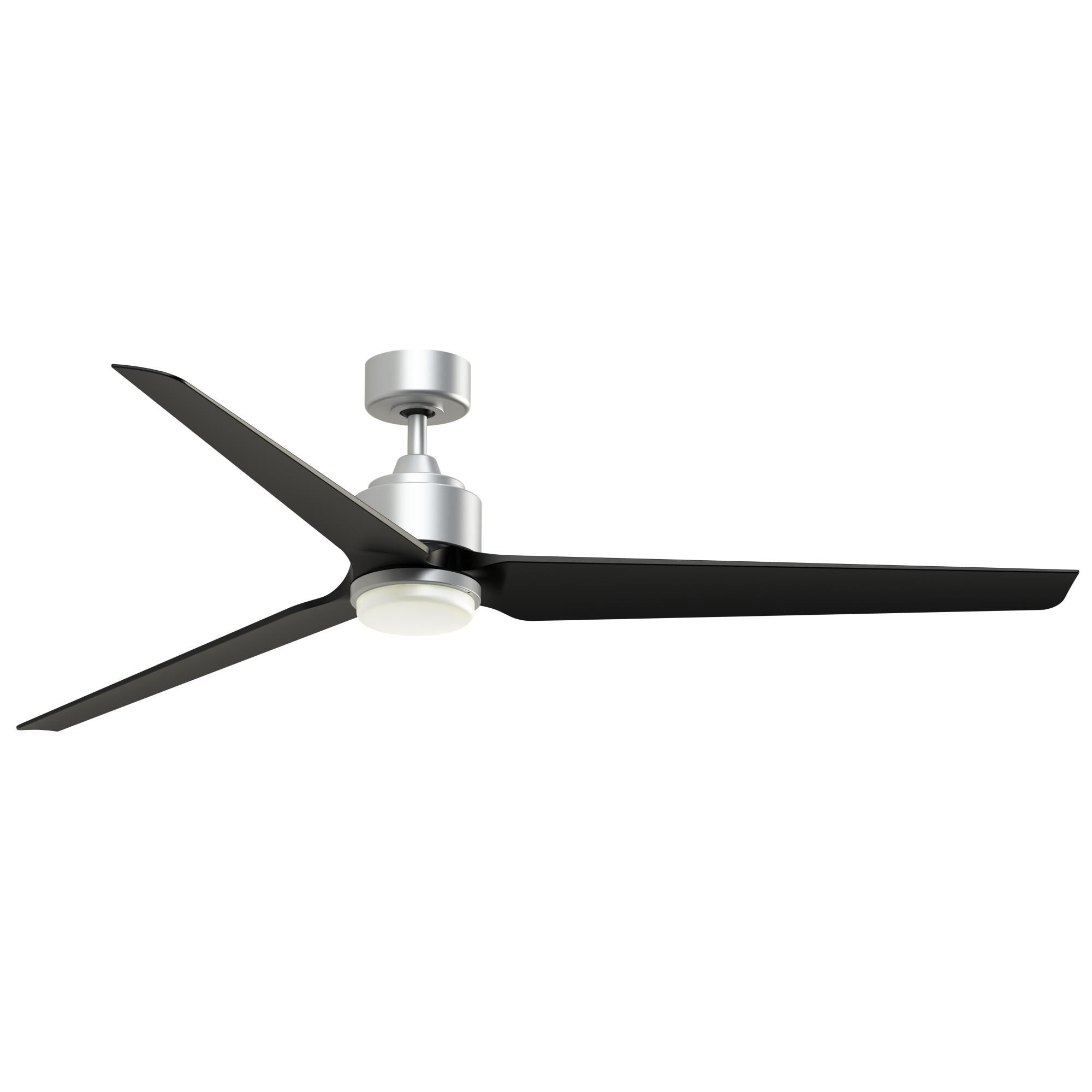 Fanimation Triaire Custom 72 Inch Ceiling Fan with Light Kit - FPD8515SLW-72BLW-LK