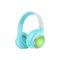 Kinder Bluetooth Kopfhörer LED-Lichter Stereo-Sound mit MIC Lautstärkebegrenzung 25H Spielzeit Faltbare Bluetooth 5.3 Kinder Wireless Kopfhörer für Tablets Telefon PC