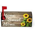 American Flag Patriotic Mailbox Cover Magnetic Letter Post Box Cove Wrap Decoration 4th of July Independence Day Welcome Home Garden Outdoor Yard Outside Farmhouse Home Decor 21 Lx 18 W