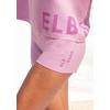 Strickhose ELBSAND, Damen, Gr. 36/38, N-Gr, rosa, Feinstrick, Obermaterial: 50% Viskose (LENZING ECOVERO), 28% Polyester, 22% Nylon, unifarben, meliert, elegant, bequem kurz, Hosen, aus hochwertigem Strick, mit Logostickerei, Loungewear