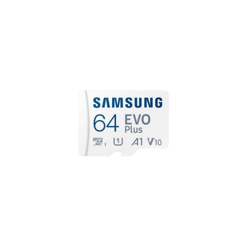 Samsung Evo Plus Microsd-speicherkarte (2024) (inkl. Sd Adapter) - 64 Gb