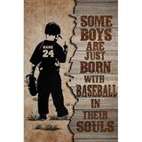1000 Piece Jigsaw Puzzle Some Boys are Just Born with Baseball in Their Souls Jigsaw Puzzles 1000 Pieces Puzzles for Men and Women