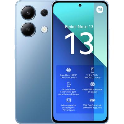XIAOMI Smartphone "Redmi Note 13 8+128GB", blau (ice blau), 128 GB, Mobiltelefone Image
