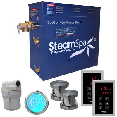 SteamSpa Royal 10.5 KW QuickStart Acu-Steam Bath Generator Package