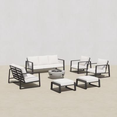 Melbourne 7-piece Fire Seating Set