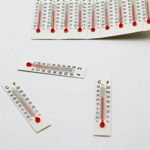 1/10/20 stücke Indoor Micro Kleine Papier Thermometer Thermometer -20-50c Puppenhaus Karton Papier