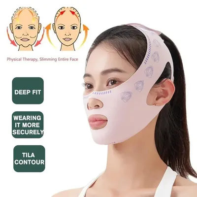 Kinn Wange abnehmen Bandage V Shaper V Linie Lifting Maske Facelift ing Anti Falten Riemen Band Schlaf maske Schönheit Gesundheit
