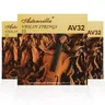 Aston villa av32 Geigen saiten Aluminium-Magnesium 4-saitige Geigens aiten Metall perlen kopf Geigen