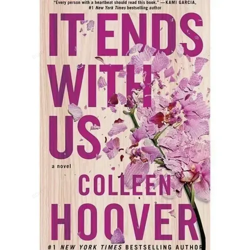 Es endet mit uns von colleen Hoover Bücher in Englisch für Erwachsene New York Times Bestseller
