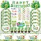 Dinosaurier Geburtstag Party Dekoration Pappbecher Teller Tischdecke Stroh Hintergrund Geschirr Luftballons Baby Kinder Party Supplies