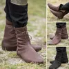 Unisex Cosplay mittelalter liche Victoria Renaissance Stiefel Schuhe Retro Ritter Jäger Prinz Halloween Karneval Piraten Kostüme Requisiten