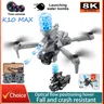 K11MAX-Drone sans balais bombe à eau flash à trois caméras flux de lumière bombardement