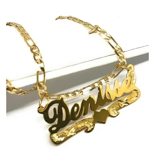 Personalisierte Herz Halskette Mit Name 18k Vergoldet Anhänger Für Frauen Personalisierte Name