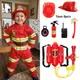 Kinder Feuerwehr mann Cosplay Kostüm Jungen Mädchen Halloween Karneval Party Sam Feuerwehr mann