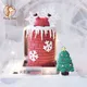 Décoration de gâteau d'arbre de Noël mignon ours père Noël fête d'anniversaire cadeau d'amour