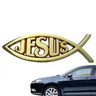 Jesus Fish Car Emblem Car Emblem Sticker Jesus Fish Emblem decalcomanie per pesci religiosi adesivi