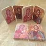 Diptyque d'icône catholique orthodoxe Jésus-Christ et la Vierge de Kazan Cadeau religieux