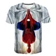 Neues Wunder Spider Man T-Shirt Jungen Kleidung Superheld Hulk Kinder T-Shirt Kinder Top Sommer