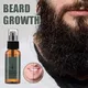 Huile essentielle de croissance de la barbe pour hommes sérum nourrissant réparateur traitement
