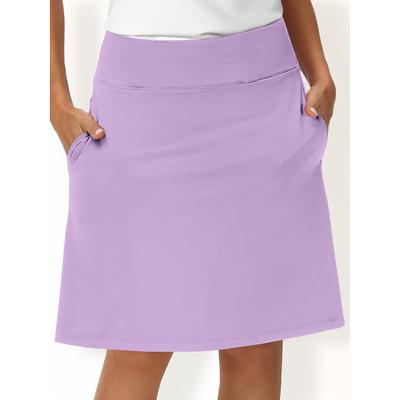 Women's Tennis Skirts Golf Skirts 19inch Pickleball Dark Pink Black White Sun Protection Tennis Clothing Ladies Golf Attire Clothes Outfits Wear Apparel