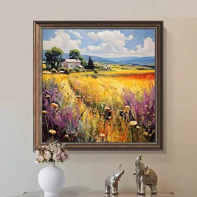 Great Landscape Handmade Oil Painting Canvas Acrylic Autumn Wall Hand-painted Arts Quadros Decoracion For Living Room Gifts