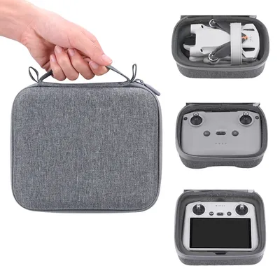 for DJI Mini 3/3 Pro Storage Bag DJI RC Remote Controller Case Portable Carrying Box Case Handbag