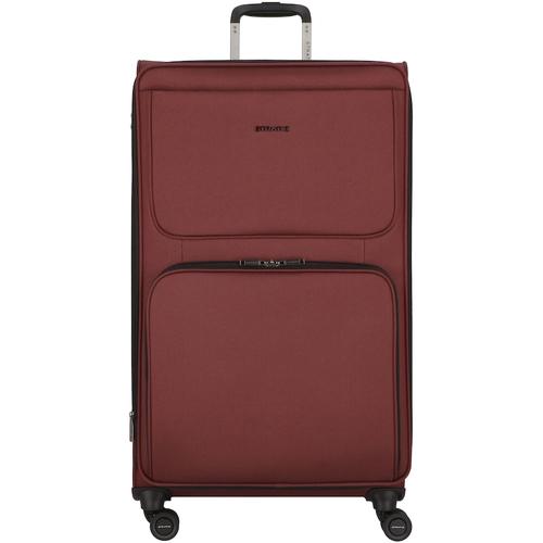 Stratic - Bendigo Light Plus 4-Rollen Trolley 84 cm Laptopfach Koffer & Trolleys 1 ct Dunkelrot Herren