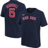 Nike Enrique Hernandez Navy Boston Red Sox T-Shirt mit Spielername und Nummer für Jugendliche