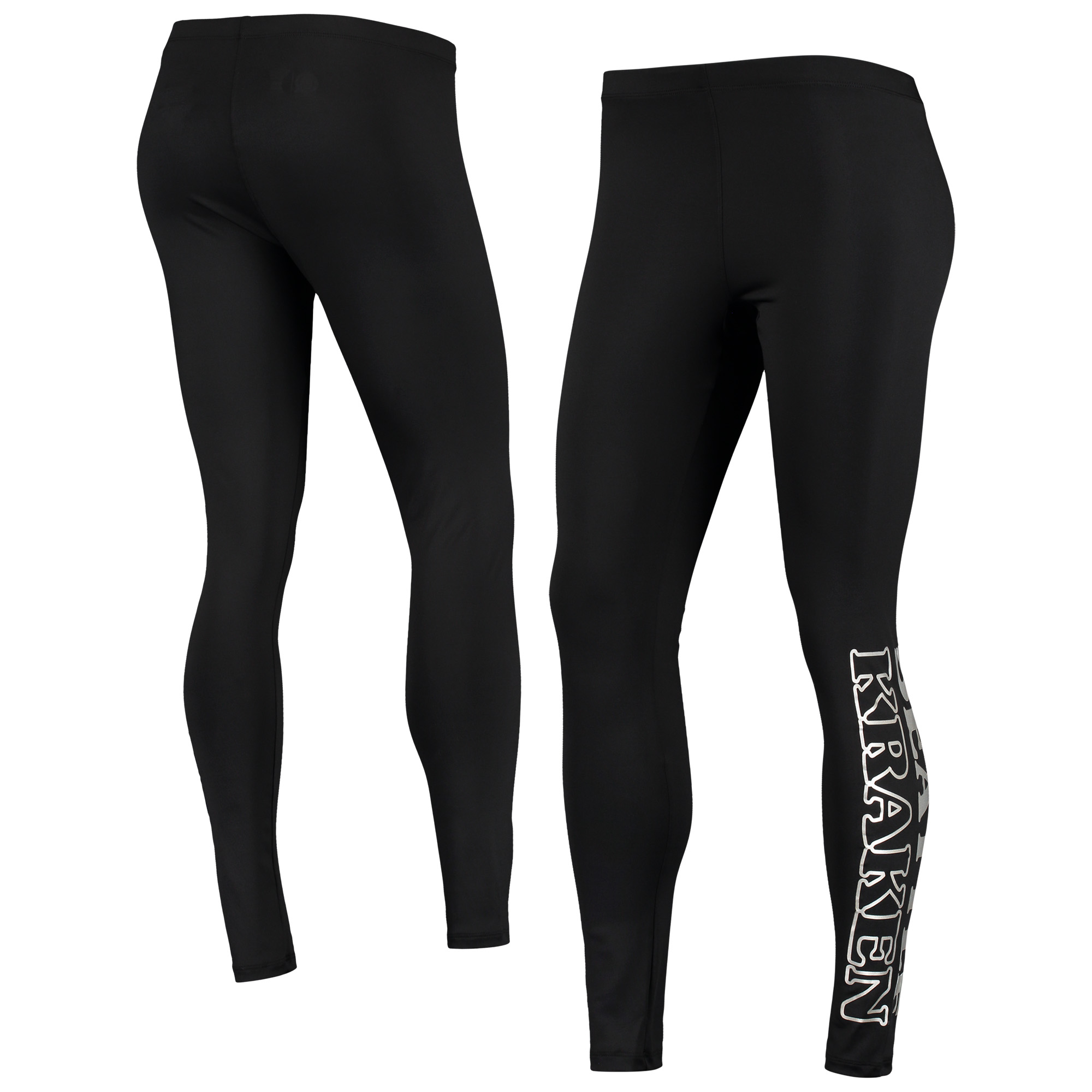 Schwarze Seattle Kraken Stadium-Leggings von G-III Sports by Carl Banks für Damen Image