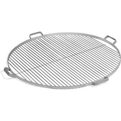 Grillrost COOKKING, silber (silberfarben), B:80cm, Edelstahl, Grillroste, inkl. 4 Griffen, Ø 80 cm