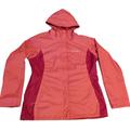 Columbia Jackets & Coats | Columbia Rain Jacket Arcadia Waterproof Hooded Omni Tech Packable Size Large | Color: Pink | Size: L