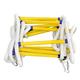 Fire Escape Ladder, Rope Ladder, Emergency Fireproof Rescue Ladder,Emergency Fire Escape Ladder Multifunctional Safety Ladder with Hooks Fast to Deploy Indoor/Outdoor/20M/65.6Ft/15M/49Ft