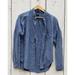 J. Crew Shirts | J. Crew Men's Sz M Blue Jean Casual Button Down Shirt Slim Fit Cotton | Color: Blue | Size: M