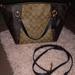 Coach Bags | Coach Sig Block Kacey Satchel | Color: Brown/Tan | Size: Os