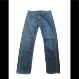 Levi's Jeans | Levi’s 505 Denim Jeans 38x34 Straight Leg Relaxed Med Wash 100% Cotton Original | Color: Blue | Size: 38