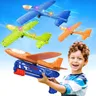 Kinder Flugzeug Launcher Spielzeug 13.2 ''LED Schaum segel flugzeug Katapult Pistole Flugzeug