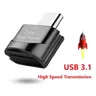 Mini lettore di schede portatile USB 3.0 SD / Micro SD TF OTG Smart Memory Card ReaderType C USB-C