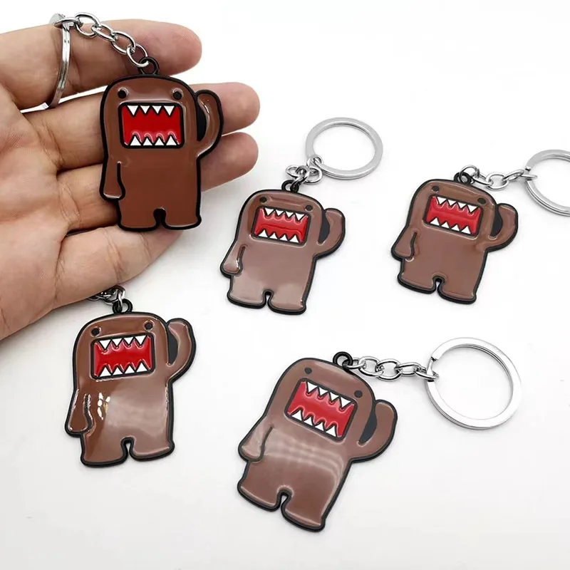 Neueste 3D Metall Schock Schlüsselbund JDM Kultur Auto Auto Teile Schlüssel Kette JDM Domo schlüssel kette zubehör nos schlüsselring Image