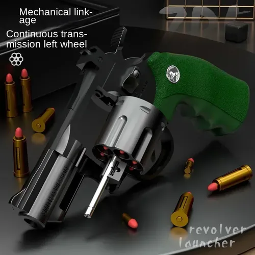 Zp5 Revolver Soft Bullet Gun 357 simulierte Auswurf Spielzeug pistole Adult Boy Kind Soft Bullet Toy