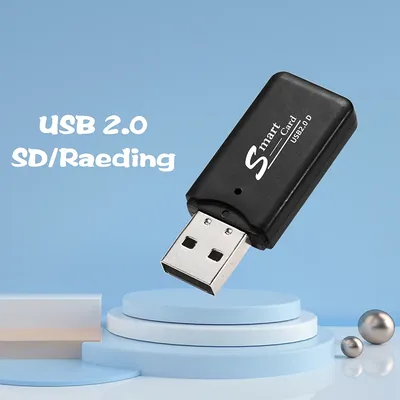 Lecteur de carte SD USB 2.0 Micro USB lecteur de carte mémoire SD TF