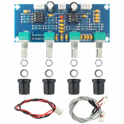 NE5532 XH-A901 Digitaler Leistungsverstärker DC Tone Board Vorverstärker Höhen Bass Lautstärke Image