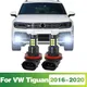 2pcs LED-Lampe Auto Nebels chein werfer Glühbirne für Volkswagen VW Tiguan 2 mk2 2016 2017 2018 2019