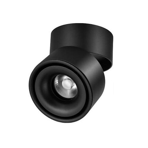 1pc led plafonnier 360 réglable downlight monté en surface 12w 10w 7w blanc chaud blanc froid 85-265v