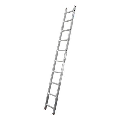 Krause Sprossen-Anlegeleiter »CORDA« 10 Sprossen grau, 35x280 cm