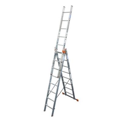 Krause Vielzweckleiter »MONTO Tribilo« 3x 8 Sprossen silber, 245 cm