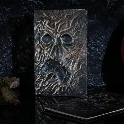 New Necronomicon Dark Magic Book Prop Demon Evil Undead Altar Ritual Summon Book Home Halloween