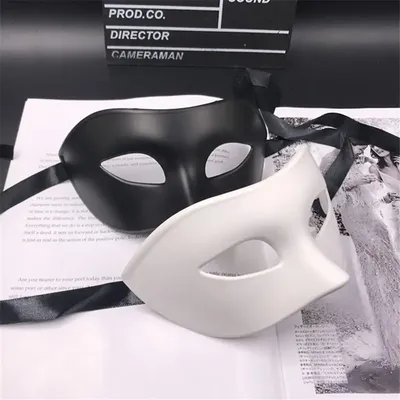 Women Man Sexy Gentleman Masquerade Mask Prom Mask Halloween Party Cosplay Costume Wedding