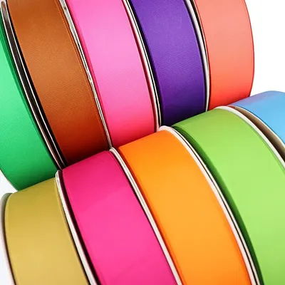 5 Yards Grosgrain Ribbon Wholesale Gift Wrap Christmas Decoration Ribbons DIY Bow Handmade