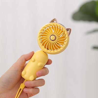 Mini Bladeless USB Fan – Creative Portable Handheld Electric Fan, Rechargeable for Desktop or Outdoor Use