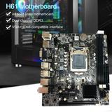 Taluosi Computer Mainboard HD-compatible HDMI-compatible PCB H61 DDR3 Fast Speed Multi Ports PC Motherboard for Gaming